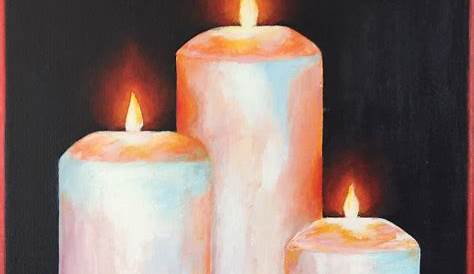 Candle Painting Christmas