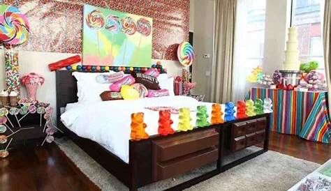 Candy-Themed Bedroom Decor