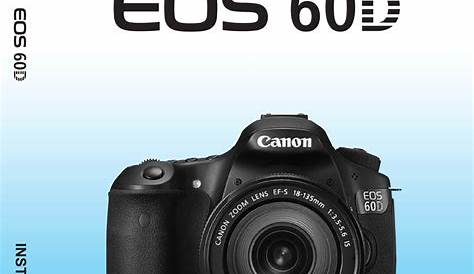 Canon 60D User Manual