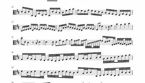 Canon In D Viola Sheet Music