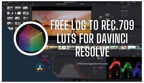 LOG to 709 LUTs Conversion Pack (Free) — by IWLTBAP