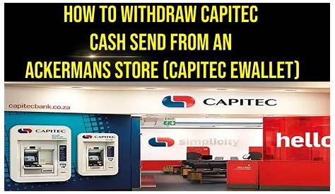 All the important Capitec cash send details and processes you need to know