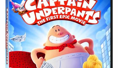 Captain Underpants The First Epic Movie Dvd Unboxing Blu Ray