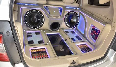 2 12s Trunk in 2021 Car audio, Car audio systems, Car audio installation