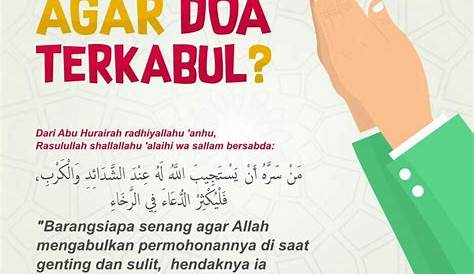 Agar Doa Cepat Terkabul – Sinau