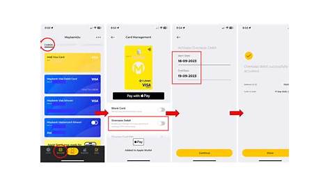Cara Aktifkan Debit Kad Maybank Untuk Transaksi Online & Luar Negara