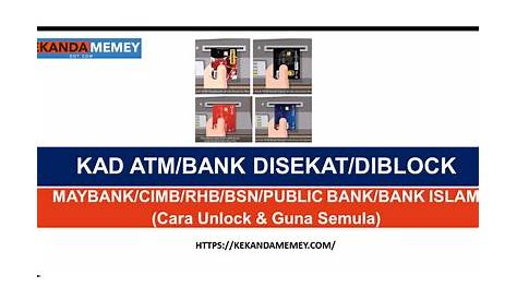 AKTIFKAN SEMULA AKAUN BANK:CARA DAFTAR SEMULA(MAYBANK/CIMB/BSN/PUBLIC