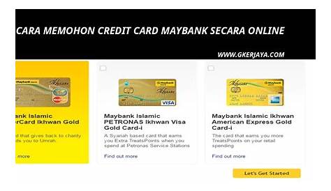 √ Cara Apply Credit Card Maybank Online dan Walk-in