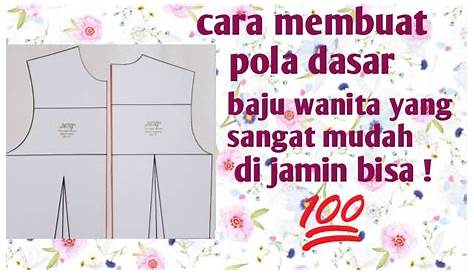 Cara membuat pola baju t-shirt polo / wangki - YouTube