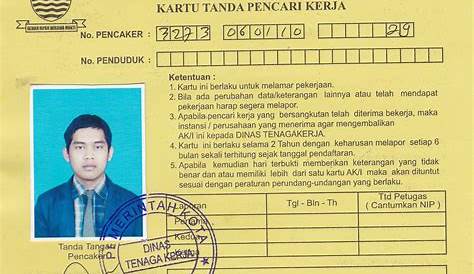 Cara Buat Kartu Kuning Online 2023, Khusus Pencari Kerja