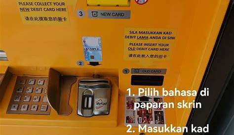 Cara Tukar Kad Debit / ATM Maybank Yang Rosak & Expired