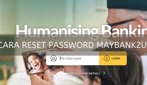 Cara Tukar Password Maybank2u