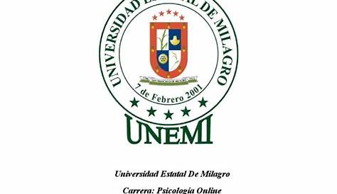 (PDF) UNIVERSIDAD ESTATAL DE MILAGRO | ORi PD - Academia.edu
