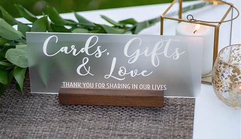 Cards and Gifts Sign Gift Table Sign Printable Wedding Sign