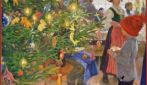 Carl Larsson — Christmas Eve — ca 1904 | Carl larsson, Swedish
