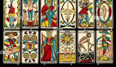 Cartas Del Tarot De Marsella