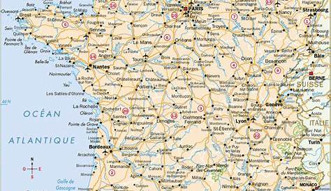 Cartograf.fr : Carte France : Page 3 avec Carte De Departement A