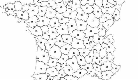 Carte des départements français | Arts et Voyages