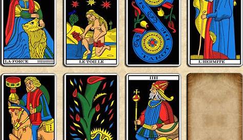 Association entre les cartes du tarot VII à XII - Le Tarot divinatoire