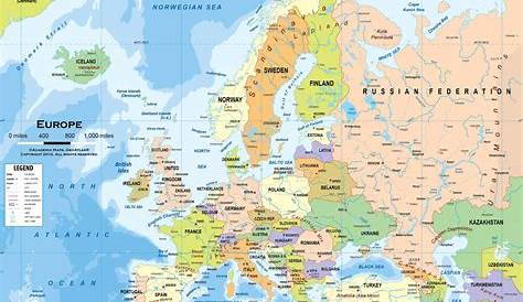 Carte De L Europe À Imprimer - PrimaNYC.com