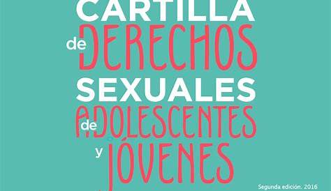 Cartilla de los Derechos Sexuales de Adolescentes y Jóvenes | Consejo