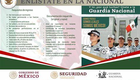 Chiapas y México te necesitan, sé parte de la Guardia Nacional