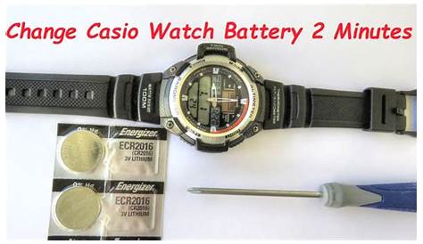 Watch Battery Replacement Guide