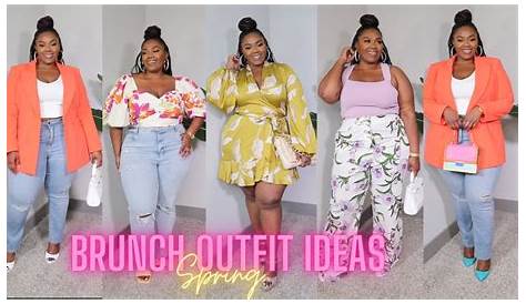 Casual Brunch Outfit Spring Plus Size