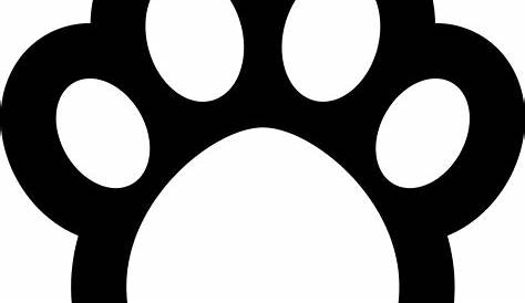 White Paw Print Transparent Clipart - Full Size Clipart (#1259986