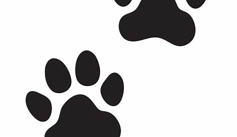 Paw Print SVG Cat Dog Paw Heart Cut File Cat Dog Paws Cute Pet