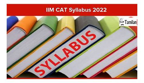 CAT Syllabus 2021 & Test Pattern PDF Download (Latest)