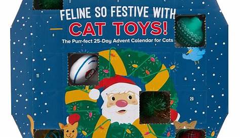 Photo Upload Pet Advent Calendar - "Cat Red" - Bezzazz