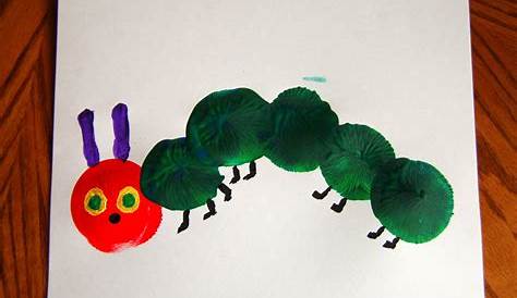 Caterpillar Craft Paint 26 Best Ideas For Coloring Preschool