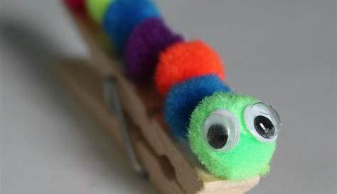 Caterpillar Craft With Clothespin Clothes Pin Tutorial Frugal Fanatic
