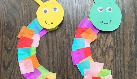 Paper Plate Caterpillar Craft For Toddlers · The Inspiration Edit