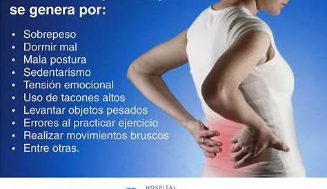 Dolor de espalda: causas, síntomas y tratamiento - Meditip