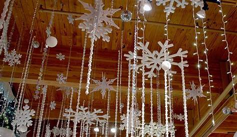 Ceiling Christmas Decoration Ideas