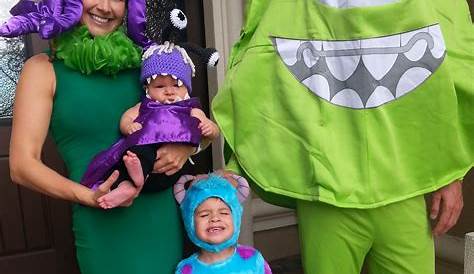 Finished product! Celia for Monsters Inc! Monster Inc Costumes, Family