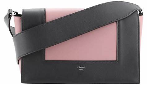 Celine Frame Shoulder Bag Leather Medium - Rebag