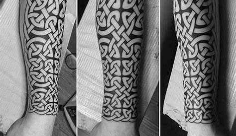 Mens Simple Celtic Knot Armband Tattoos … | Pinteres…