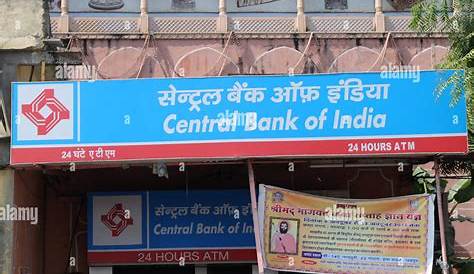Central Bank of India Branch at District Jabalpur in India Editorial
