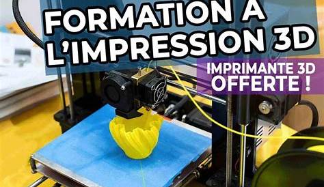 Formation impression 3D – Prisme Studio