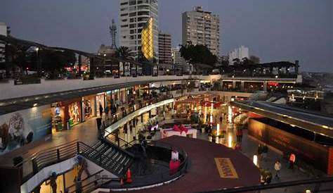 Centro Comercial Lima Peru Miraflores The Shopping Center In The District Of