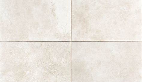 Textured White 18 in. x 18 in. Ceramic Floor Tile (15.4 sq. ft. / case