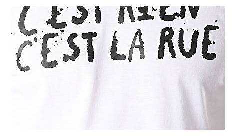 C'est Rien C'est La Rue - Tee Shirt Chain Noir - LaBoutiqueOfficielle.com