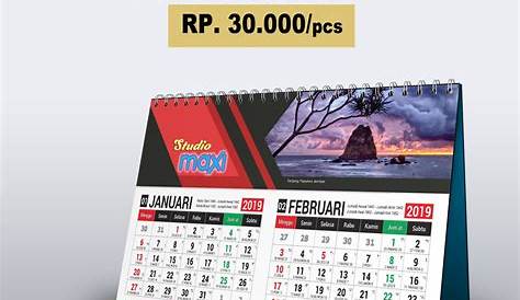 Maxi Studio Jember: Cetak Kalender Meja 2020 Custom dengan Foto Pribadi