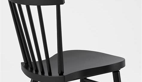IDOLF Chaise noir IKEA