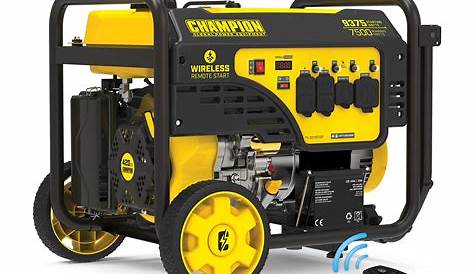 Champion Power Equipment 9375/7500Watt Portable Generator with
