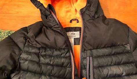 Champion C9 Winter Coat Boy Hooded Puffer Jacket Warm Hand Warmer Jnl