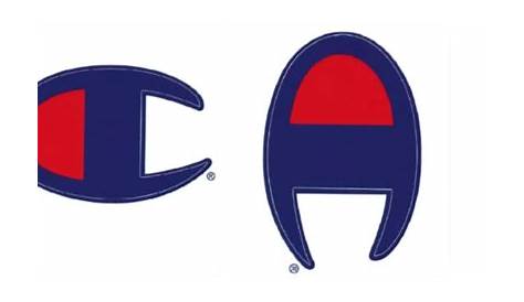 Champion sports league logo emblem badge graphic Vector Image